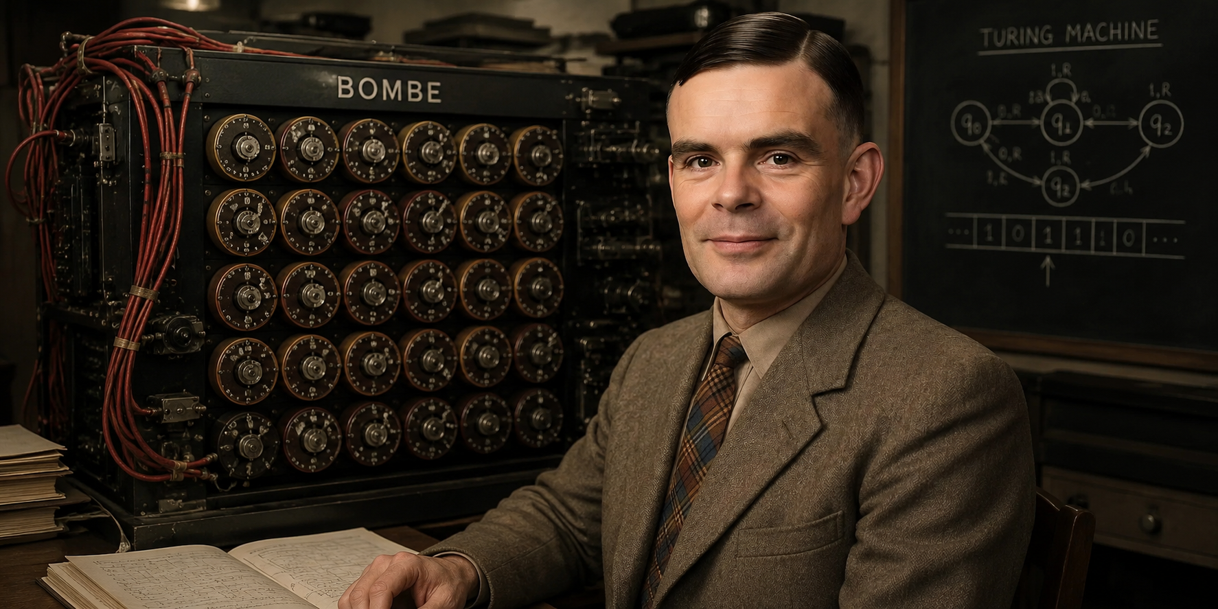 Alan Turing: el matemático que imaginó la computadora antes de que existiera