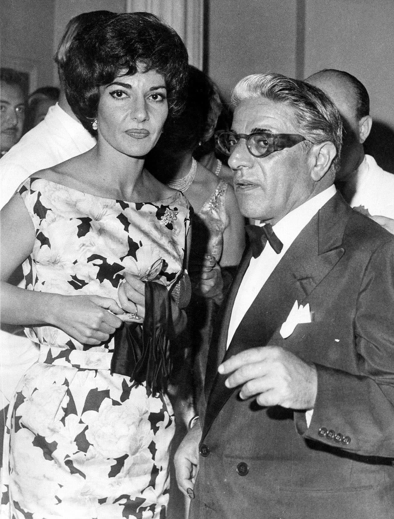 Onassis con Maria Callas