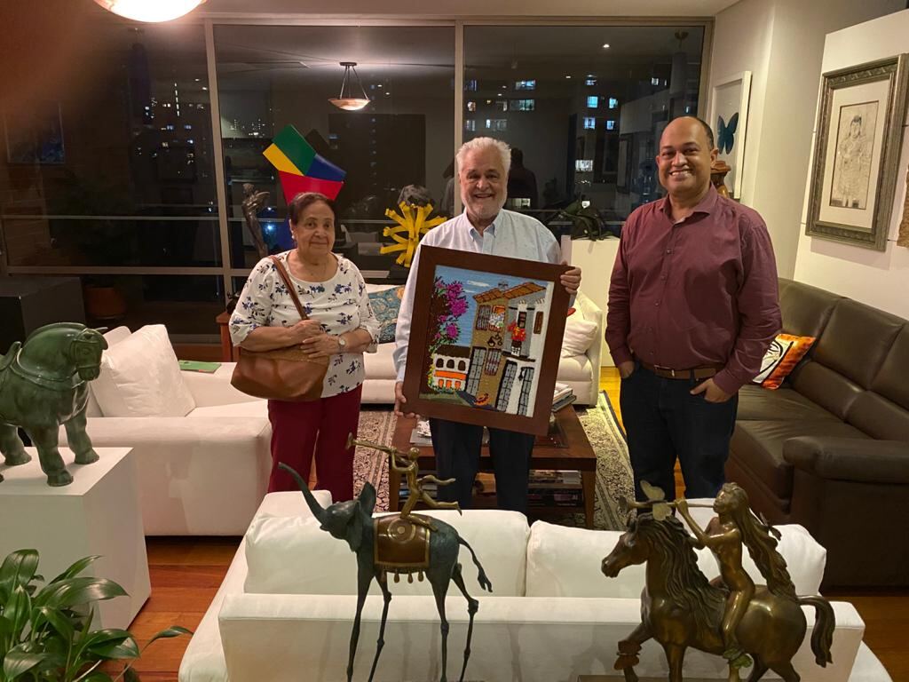 Art painting gift with family