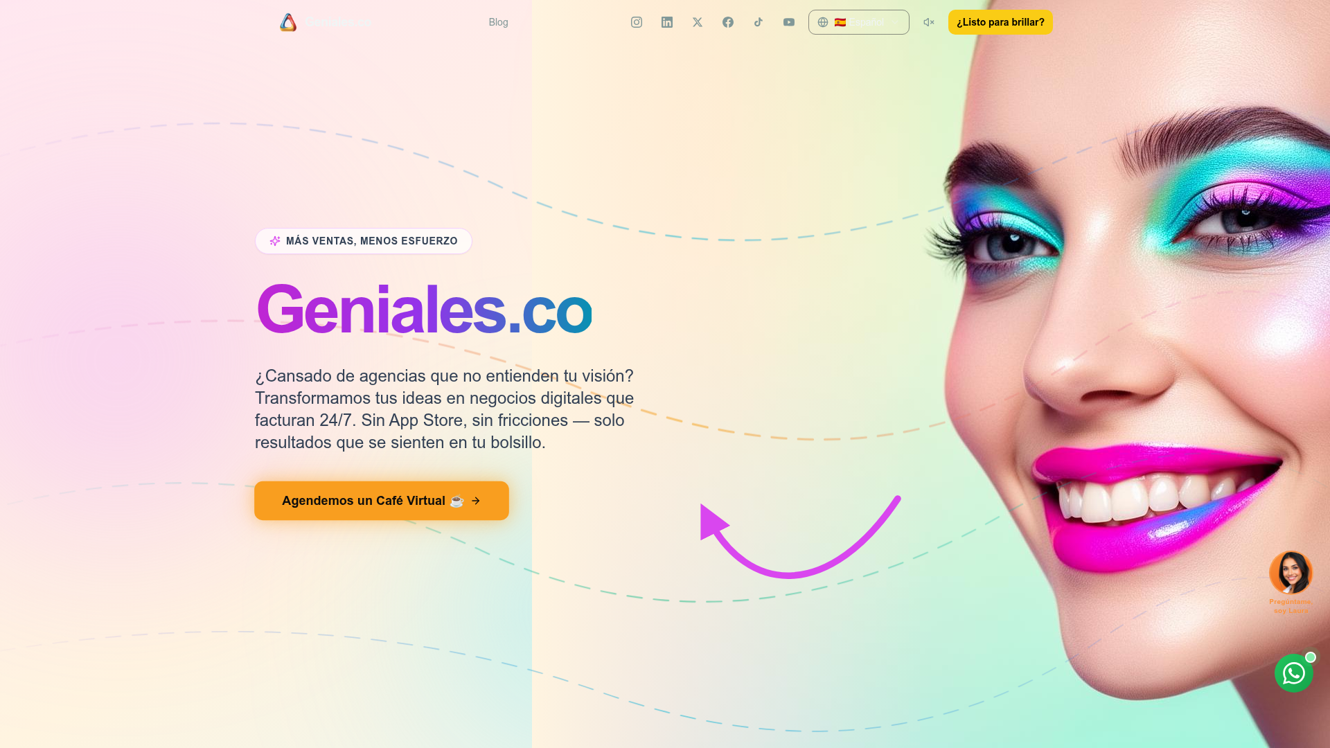 Geniales.co preview