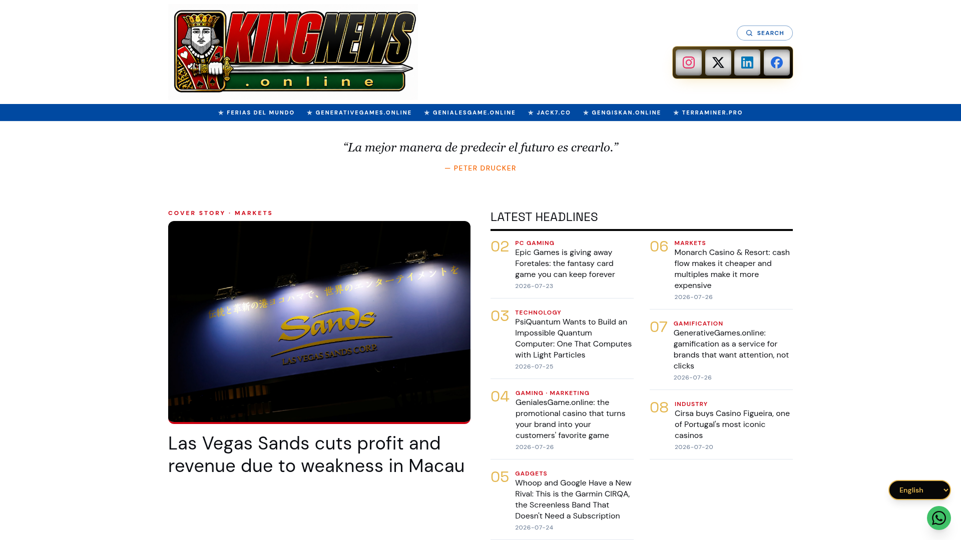 KingNews.online preview