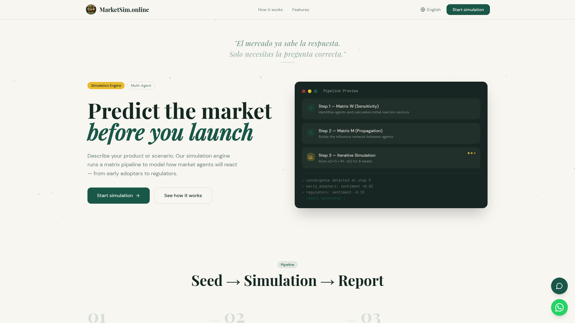 MarketSim.Online preview