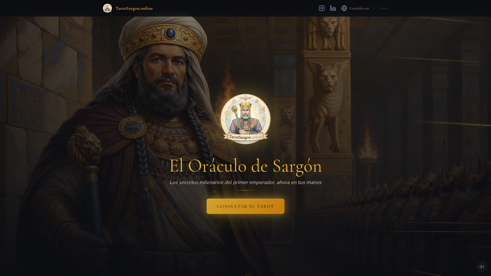 TarotSargon.online preview